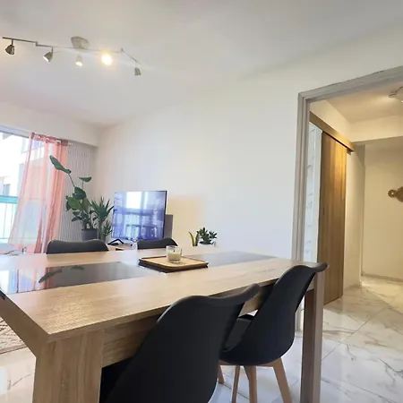 Apartment Magnifique Grand 2 Pieces Moderne Lumineux Au Calme Avec Grande Terrasse A 15mn En Bus Centre-ville, Gare Et Promenade Des *