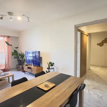 Appartamento Magnifique Grand 2 Pieces Moderne Lumineux Au Calme Avec Grande Terrasse A 15mn En Bus Centre-ville, Gare Et Promenade Des *